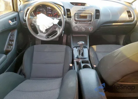 2017 Kia Forte Lx из США, поврежденный, VIN KNAFK5A84H5721553